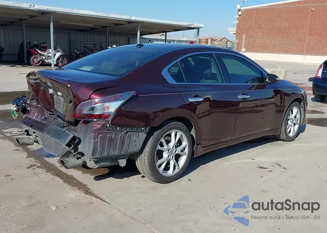 2014 Nissan Maxima 3.5 Sv from USA, damaged, VIN 1N4AA5AP4EC905363